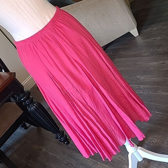 Zac & Rachel sz S pink gauze - Picture 2 of 7